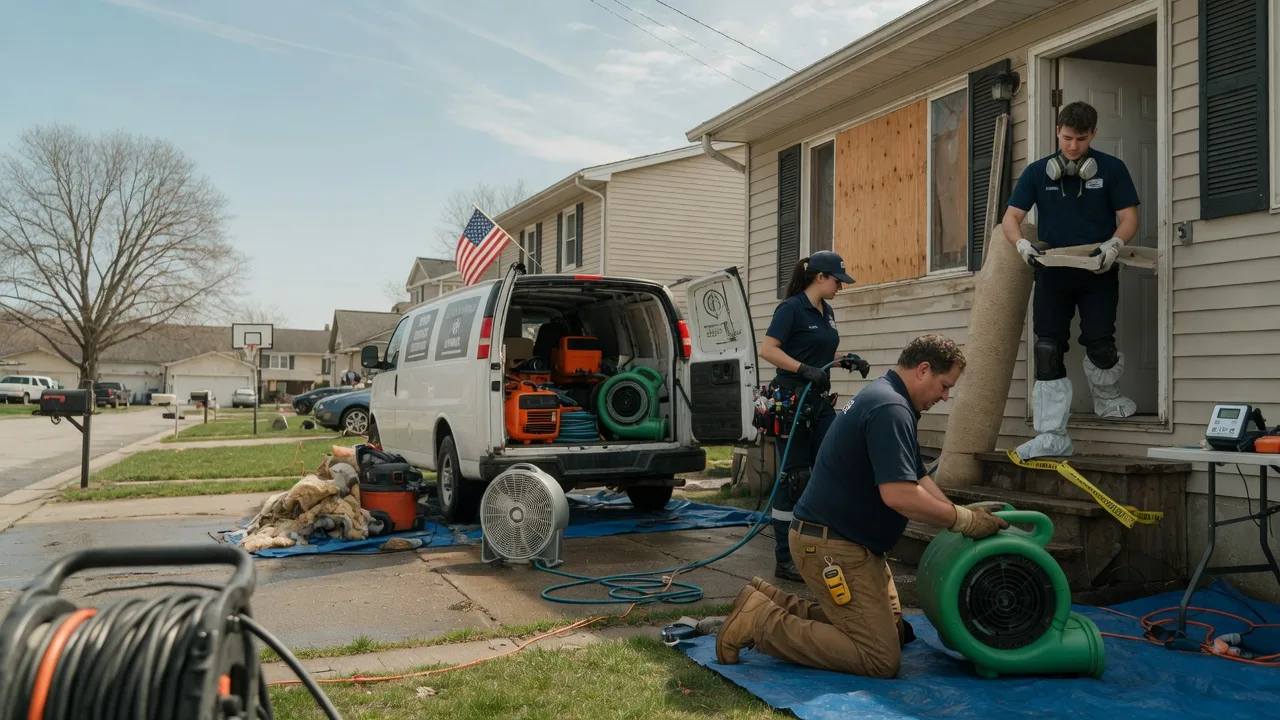 Water Damage Restoration in Orleans, MI near me
